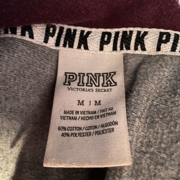 - PINK Victoria's Secret zip jacket top M - Picture 3 of 3
